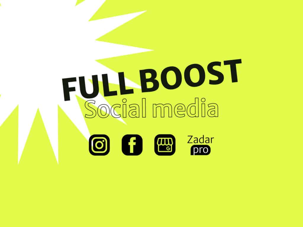 Marketing Zadar PROfessional social media drustvene mreze instagram facebook kampanja ads