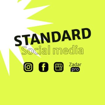 Marketing Zadar PROfessional social media drustvene mreze instagram facebook standard paket